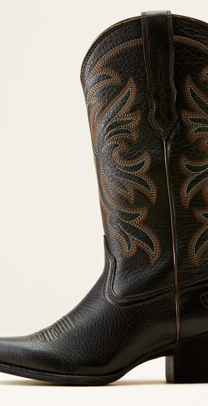 Heritage J Toe Western Boot Side